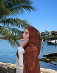 Chocolate- Premium Jersey Hijab