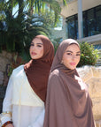Chocolate- Premium Jersey Hijab