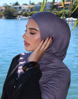Premium Jersey Hijab - Steel