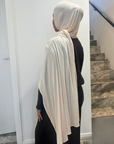 Premium Jersey Hijab - Oat