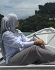 Premium Jersey Hijab - Platinum