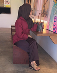 Premium Jersey Hijab - Chocolate