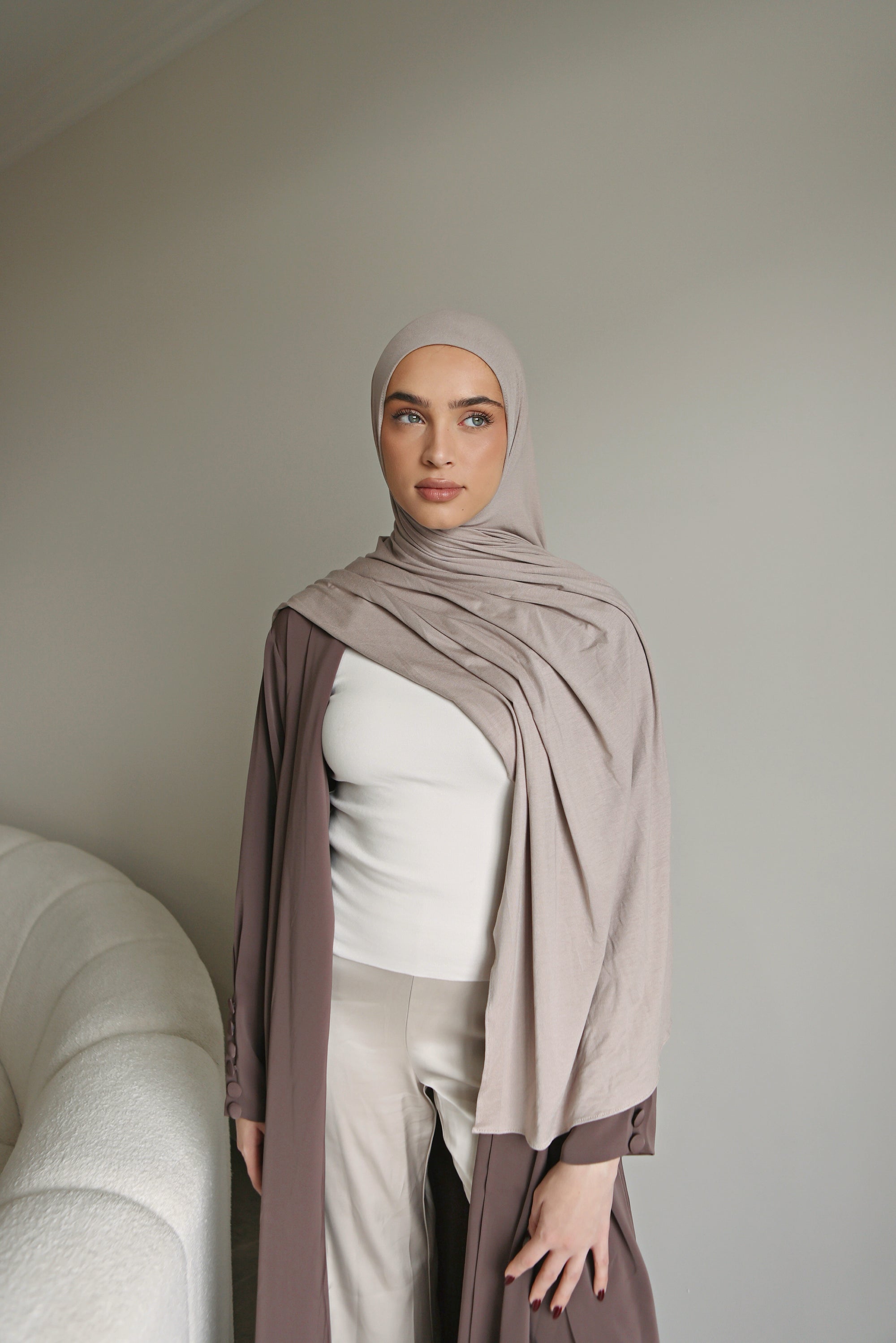 Taupe - Premium Jersey