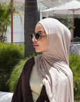 Sand Premium Jersey Hijab